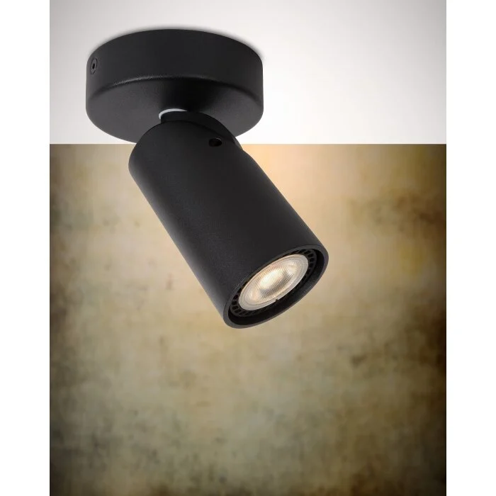 Foco de techo Lucide XYRUS LED Negro, 1 luz