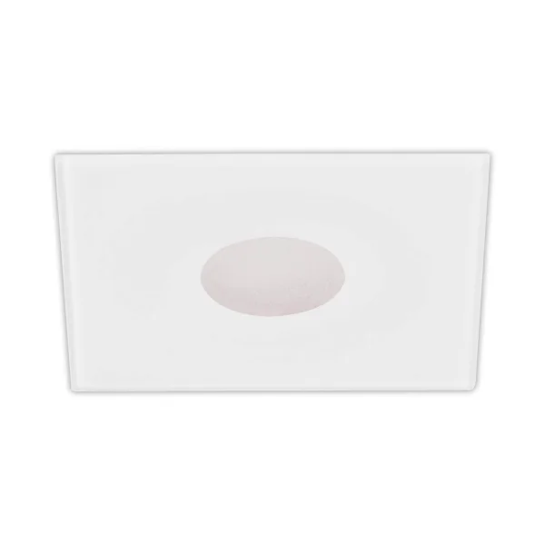 FOCO EMPOTRABLE CUADRADO METACRILATO BLANCO MATE IP20