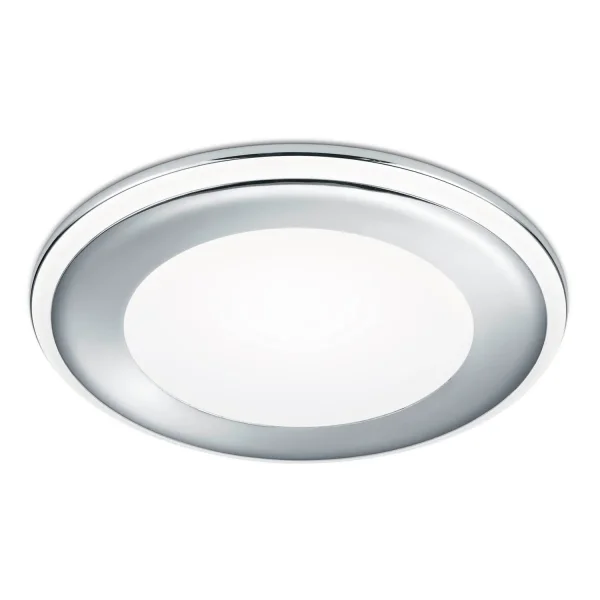 FOCO EMPOTRABLE LED 10W 3000K CROMO ARANZA