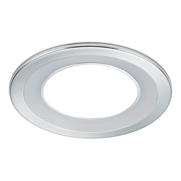 FOCO EMPOTRABLE LED 10W 3000K CROMO COLOMBO