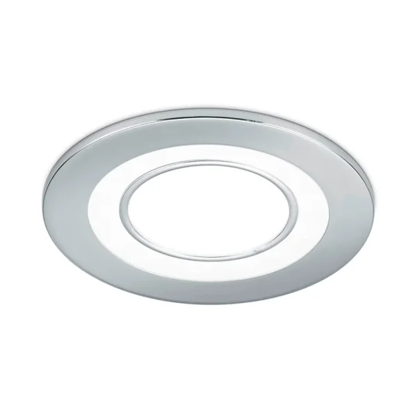 FOCO EMPOTRABLE LED 5W 3000K CROMO COLOMBO