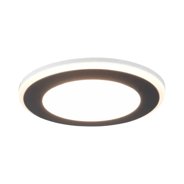 FOCO EMPOTRABLE LED 5W 3000K NEGRO ARANZA