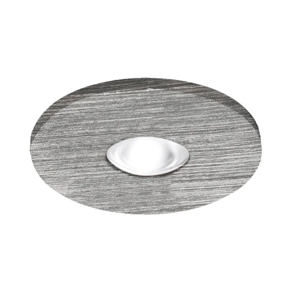 FOCO EMPOTRABLE LED REDONDO ALUMINIO 3W 6000K