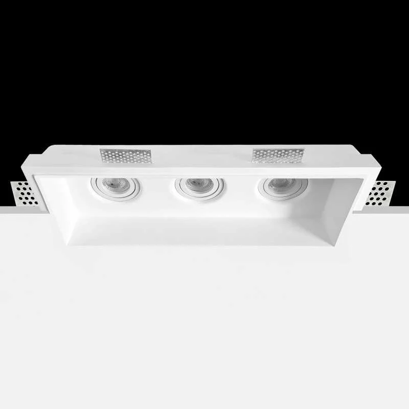 Foco escayola GU10 371mm x 140mm x 135mm altura