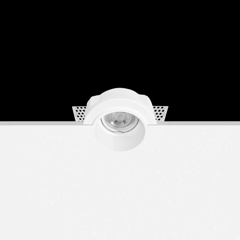 Foco escayola GU10 de 54 mm diámetro y altura 95mm