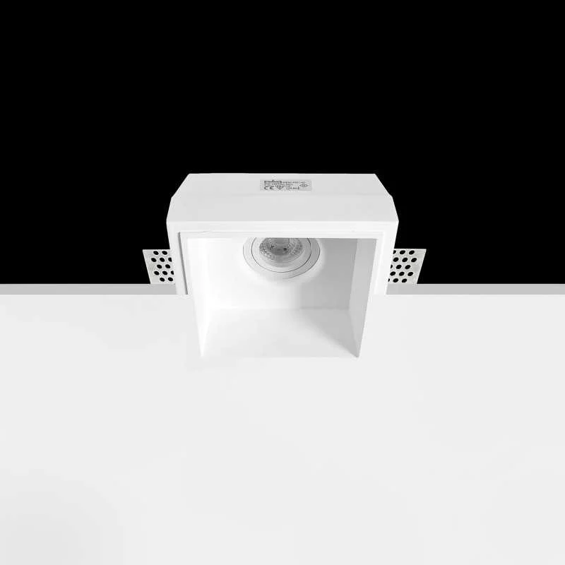 Foco escayola GU10 orientable 140mm x 135mm altura