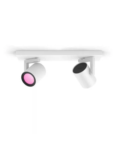 Foco inteligente de 2 luces ARGENTA, blanco 4.2W 800Lm, 2000 - 6500 Hue White Color Ambiance
