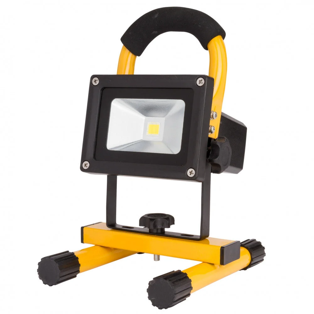 Proyector LED 10W 1.000Lm 6000ºK IP65 Batería Recargable 50.000H