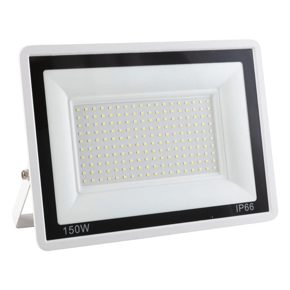 Proyector LED 150W 12.000Lm 6000ºK IP66 Regulable 60,000H Acabado Blanco