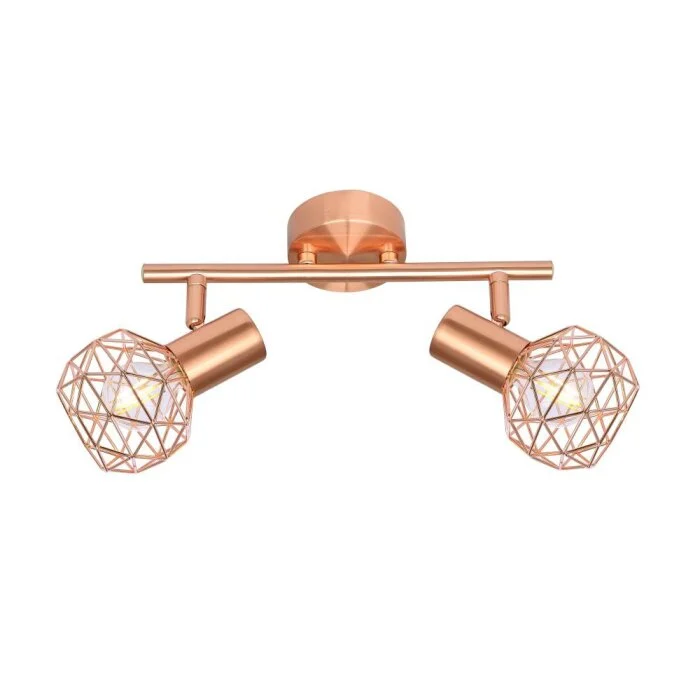Globo Aplique, 2 luces
