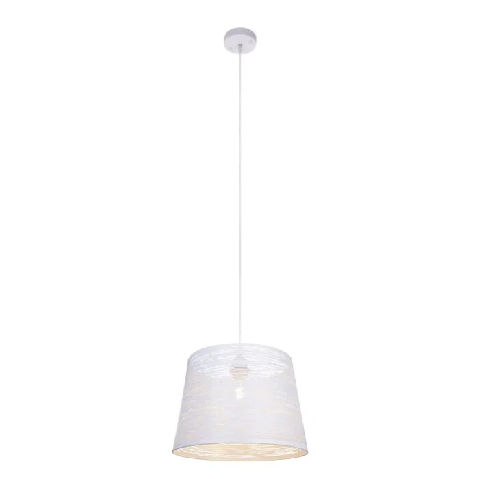 Globo CONE Lámpara Colgante Blanca, 1 luz