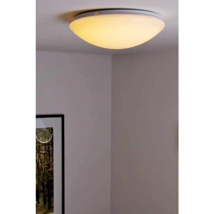 Globo KIRSTEN Lámpara de techo LED Blanca, 1 luz