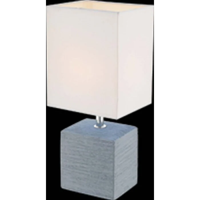 Globo Lámpara de mesa Gris, 1 luz