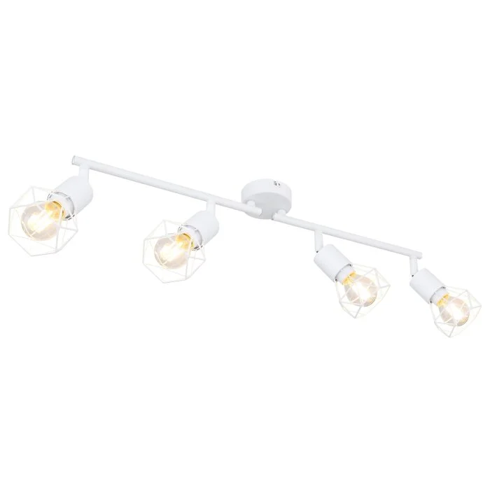 Globo XARA I Proyector Blanca, 4 luces
