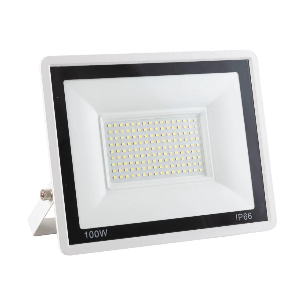 Proyector LED 100W 8.000Lm 6000ºK IP66 Regulable 60,000H Acabado Blanco