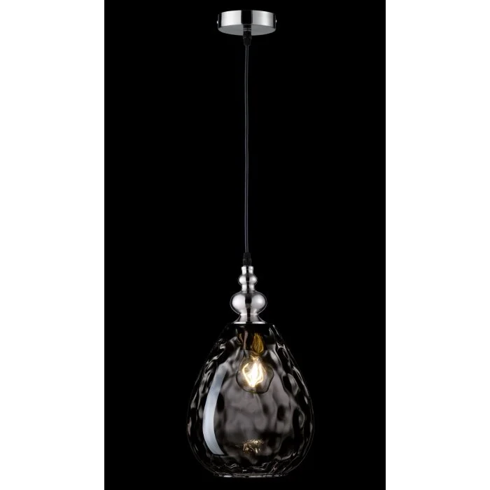 Honsel Uller Lámpara Colgante Negro, 1 luz