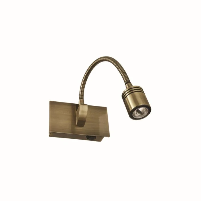 Ideal Lux DYNAMO Aplique LED Pulido, 1 luz