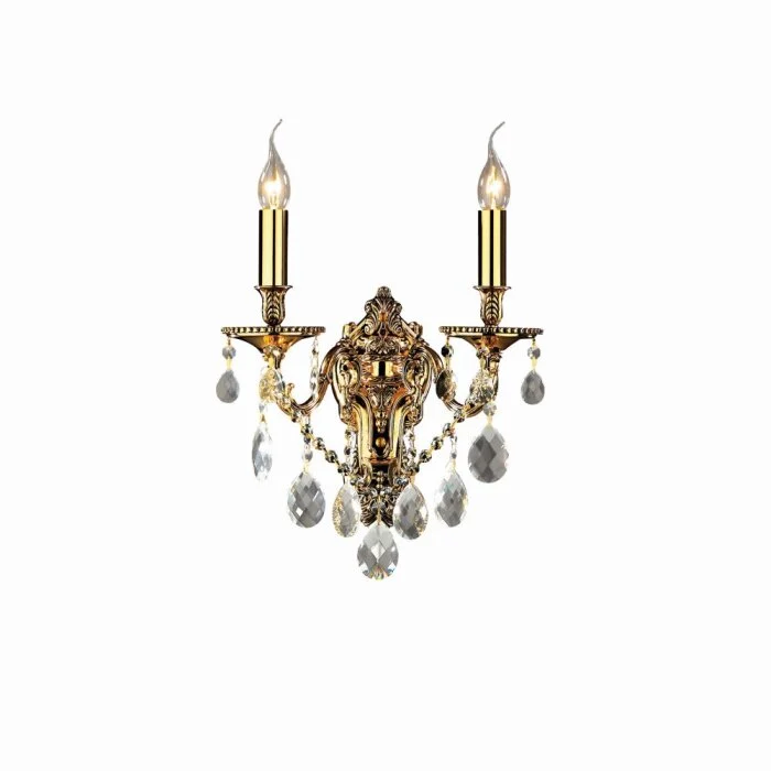 Ideal Lux GIOCONDA Aplique Transparente, claro, 2 luces