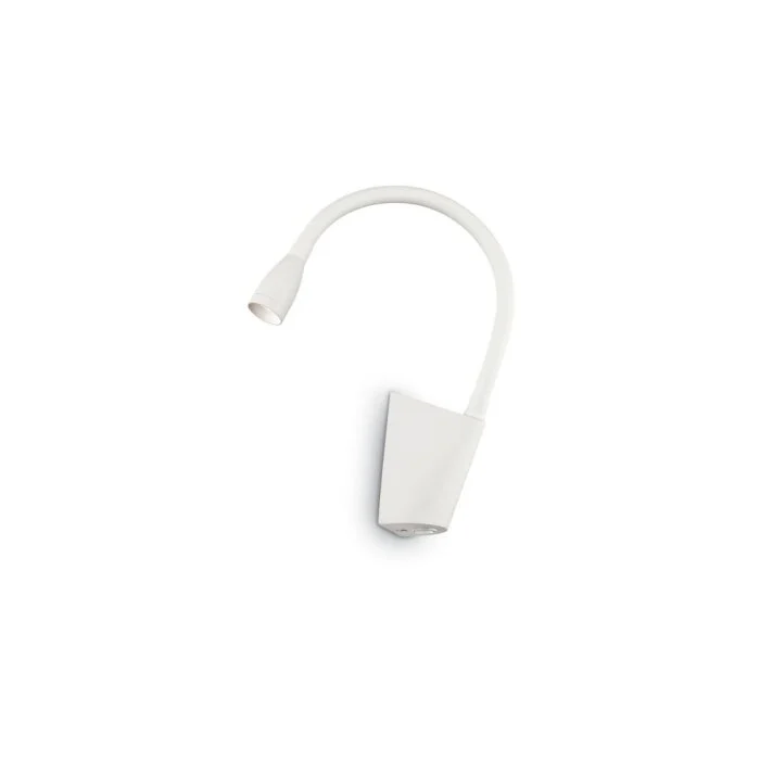 Ideal Lux GOOSE Aplique LED Blanca, 1 luz