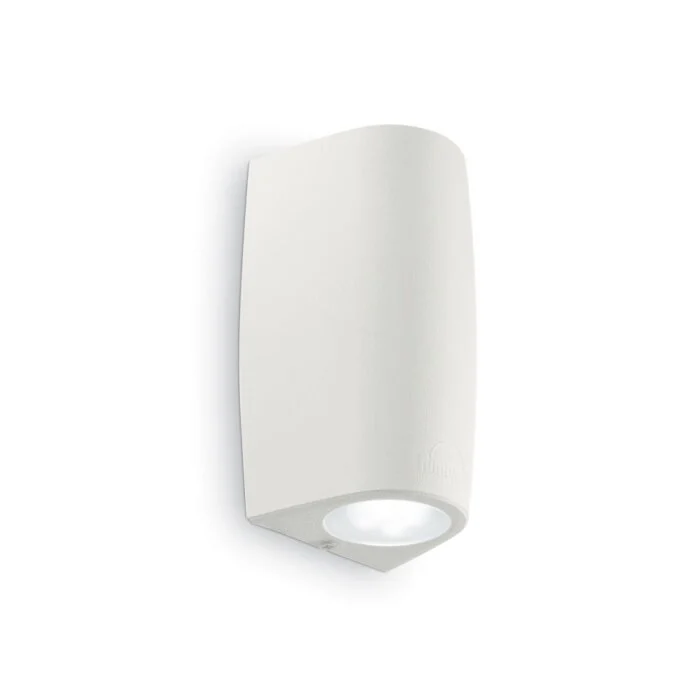 Ideal Lux KEOPE Aplique para exterior Blanca, 2 luces