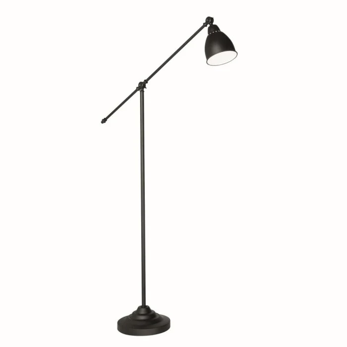 Ideal Lux NEWTON Lámpara de Pie Negro, 1 luz