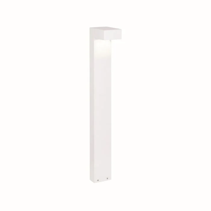 Ideal Lux SIRIO Poste de Jardín Blanca, 2 luces