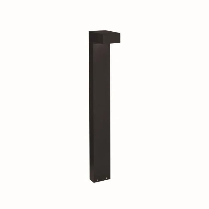Ideal Lux SIRIO Poste de Jardín Negro, 2 luces