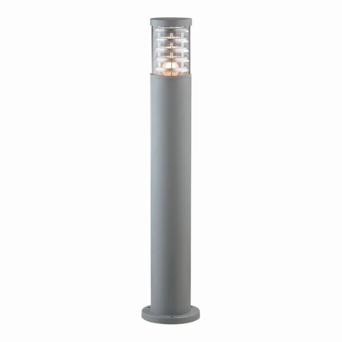 Ideal Lux TRONCO Poste de Jardín Gris, 1 luz