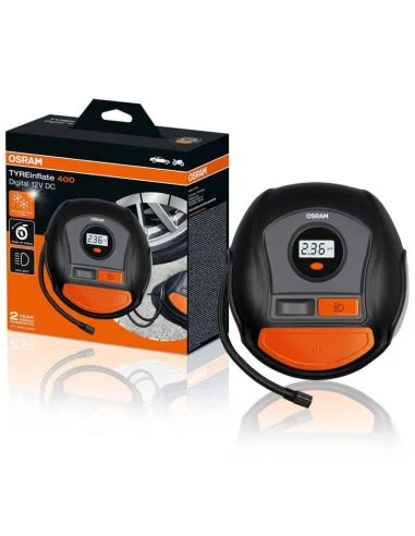 Inflador Digital de Neumáticos OSRAM Tyreinflate 400 OTI400 - 12V - Rápido y Preciso