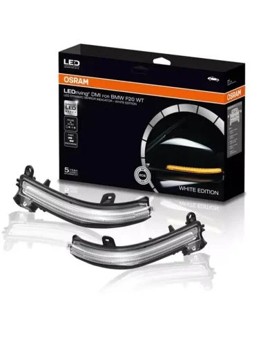 Intermitente Dinámico LED Blanco LEDriving® LEDDMI F20 WT S - Homologado (Set de 2) para BMW Serie 1, 2, 3, 4 y X1