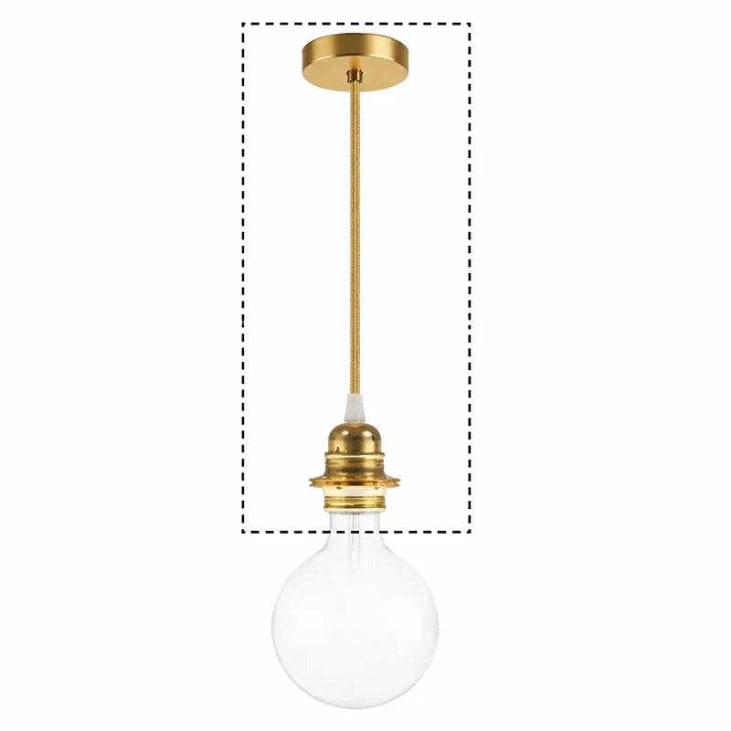 KIT ORIGIN - Lámpara colgante simple para pantalla