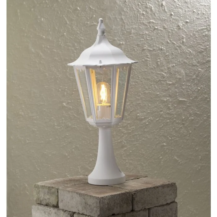 Konstsmide Firenze Poste de jardin Blanca, 1 luz