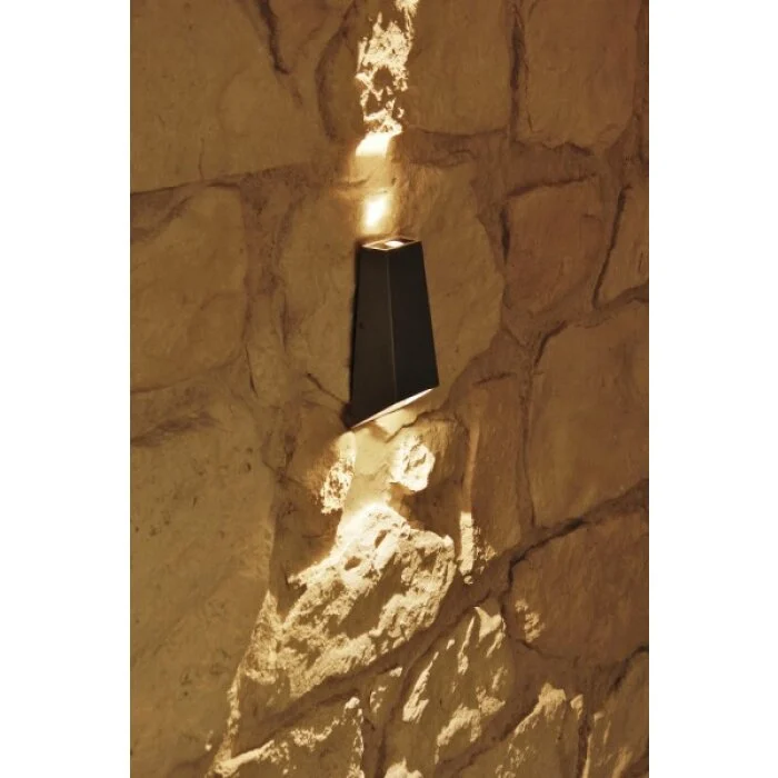 Konstsmide IMOLA Aplique para exterior LED Acero inoxidable, 2 luces
