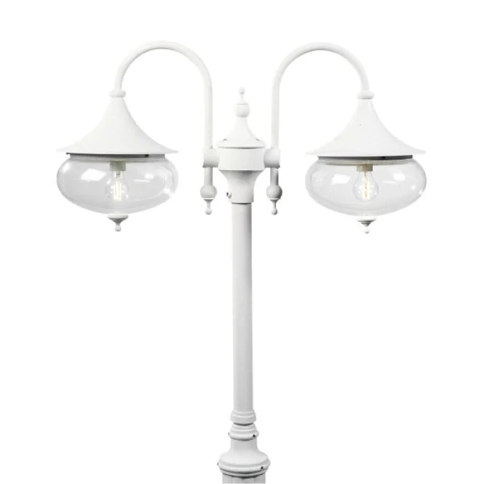 Konstsmide Libra Cabezal Blanca, 2 luces