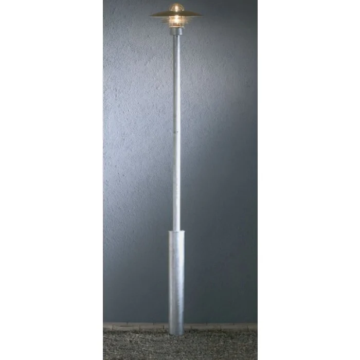 Konstsmide Modena Lámpara de pie Plata, 1 luz