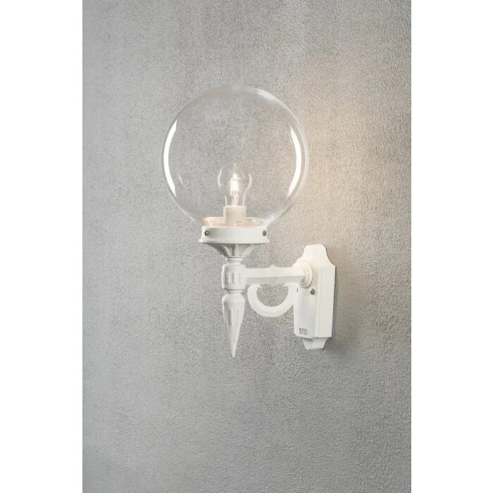 Konstsmide Orion Aplique Blanca, 1 luz