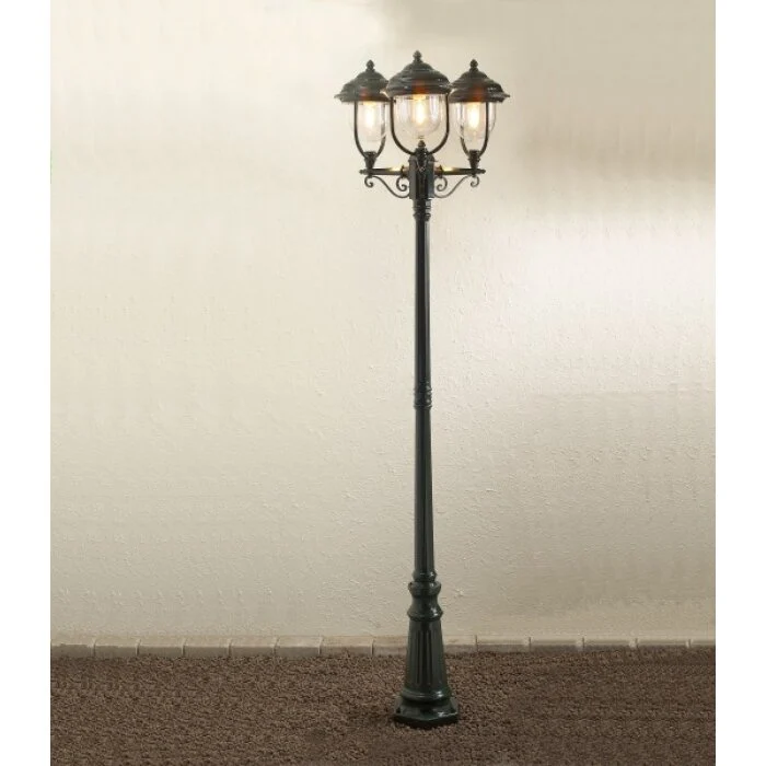 Konstsmide Parma Lámpara de pie Verde, 1 luz