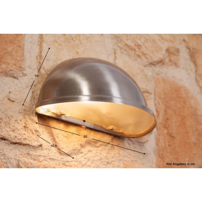 Konstsmide TORINO Aplique Gris, 1 luz