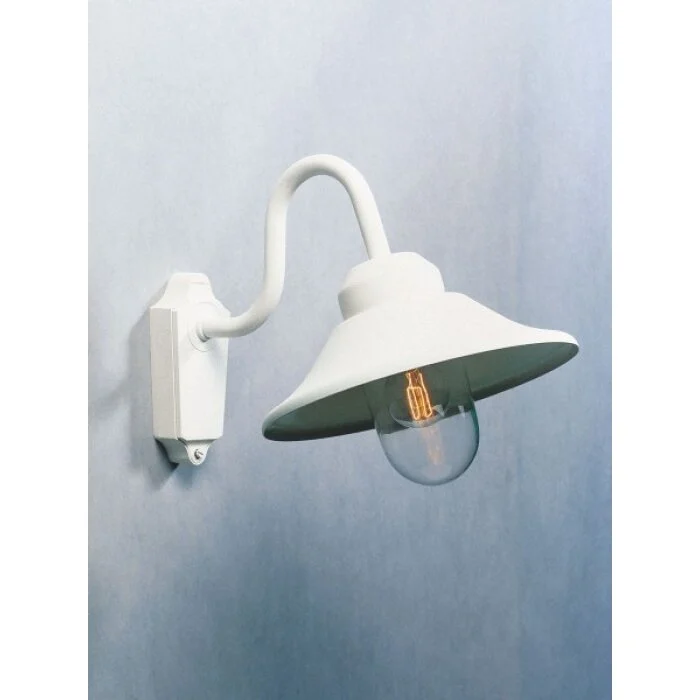Konstsmide Vega Aplique Blanca, 1 luz