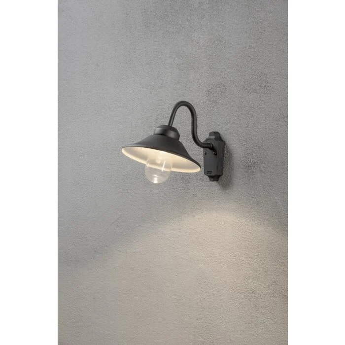 Konstsmide Vega Aplique LED Negro, 4 luces