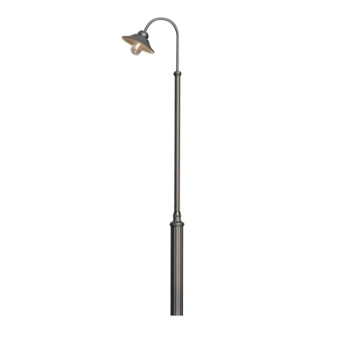 Konstsmide Vega Cabezal Negro, 1 luz