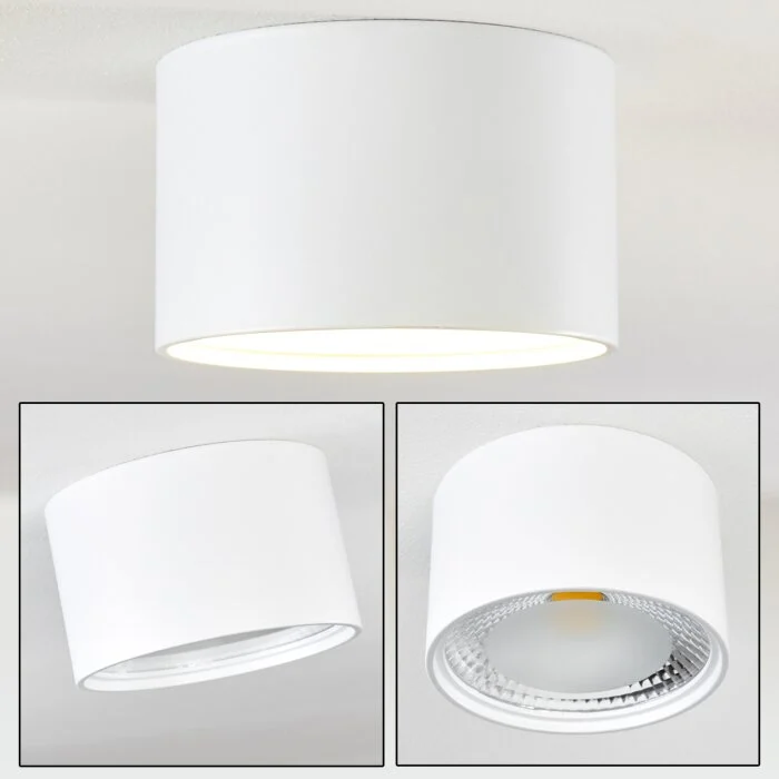 Kristallo Lámpara de Techo LED Blanca, 1 luz