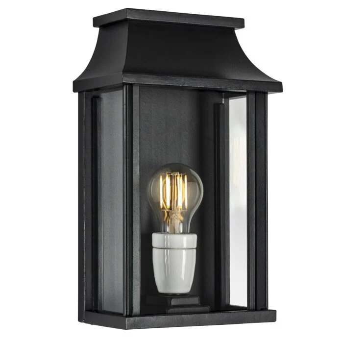 KS Verlichting Goteborg Aplique Negro, 1 luz