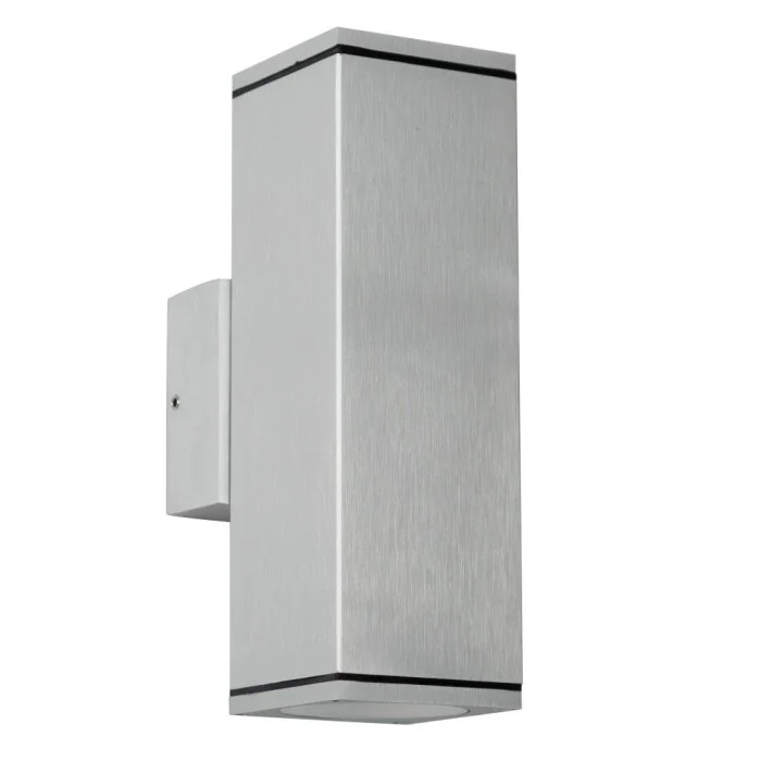 KS Verlichting Kelvin Aplique Aluminio, 2 luces