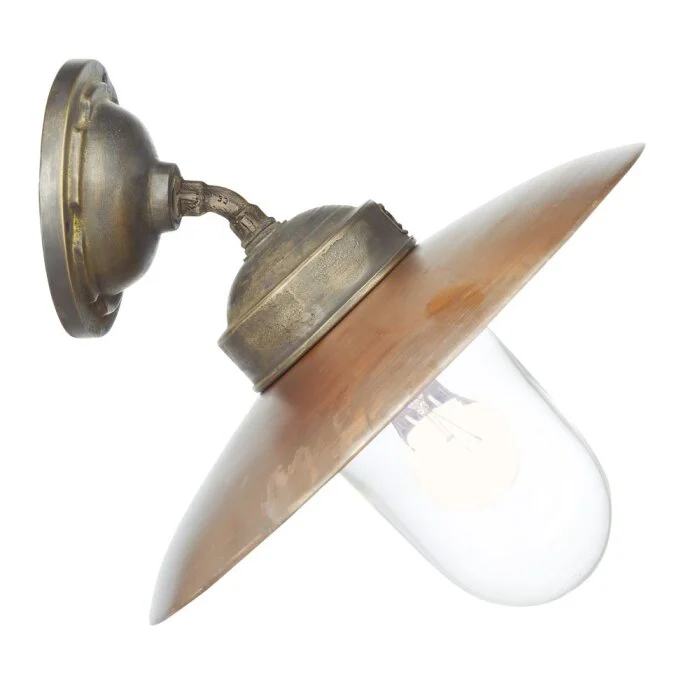 KS Verlichting Landes Aplique Bronce, Cobre, 1 luz