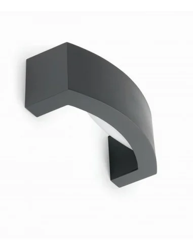 Aplique de exterior Ancora - Faro - Lámpara de pared en gris oscuro, IP44