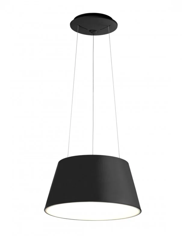 Lámpara Campana Led Negra