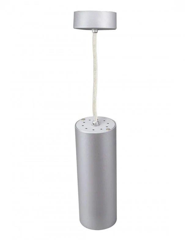 Lámpara Cilíndricas para Locales de Aluminio Gris