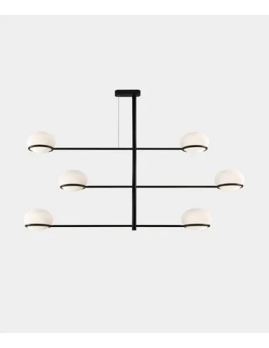 Lámpara colgante Coco chandelier - LedsC4 - Lámpara de araña moderna