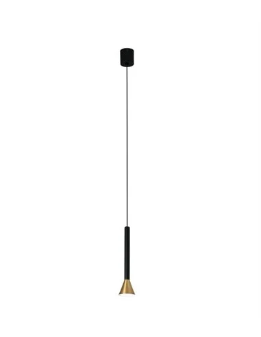 Lámpara colgante Danka - Faro - Lámpara decorativa en oro satinado